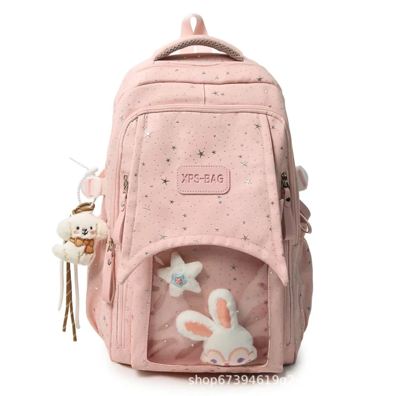 Ausgefallener Rucksack mit Sternmuster Skanto