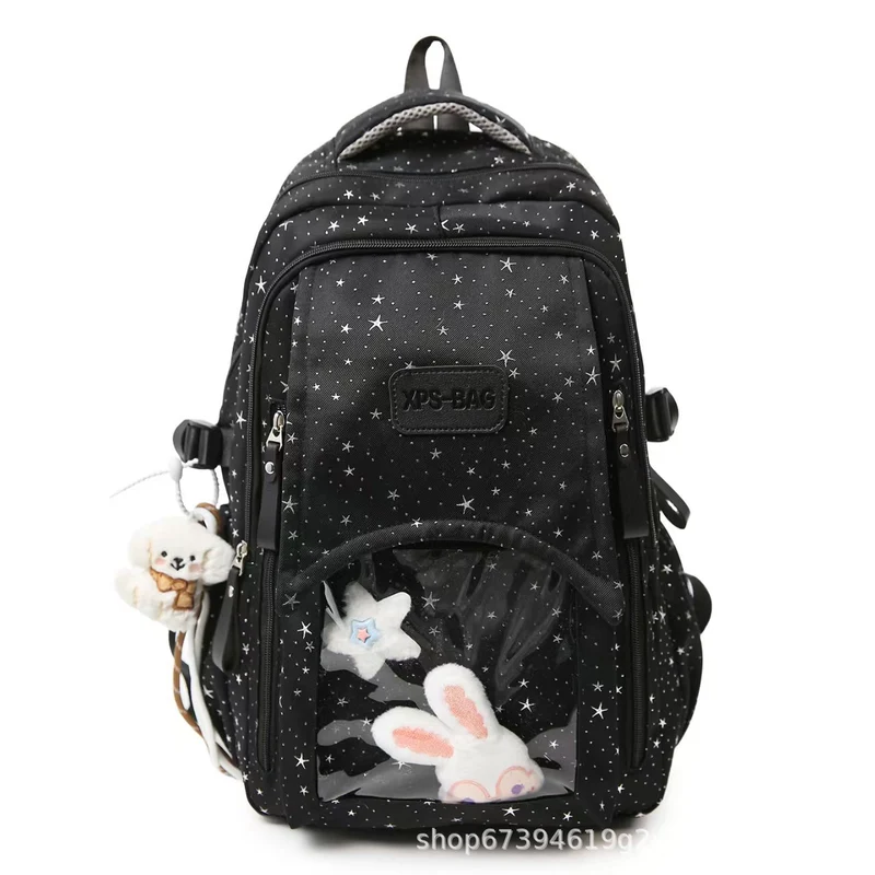Ausgefallener Rucksack mit Sternmuster Skanto