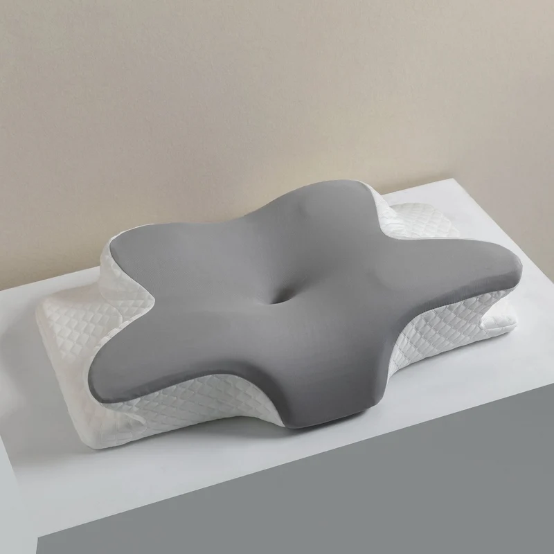 Ergonomisches Kissen mit konturiertem Design für optimalen Schlaf Skanto
