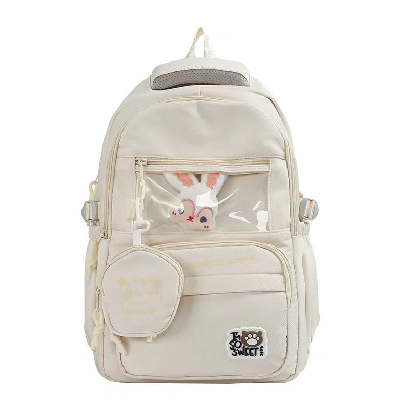 Multifunktionaler Rucksack mit transparenten Taschen Skanto