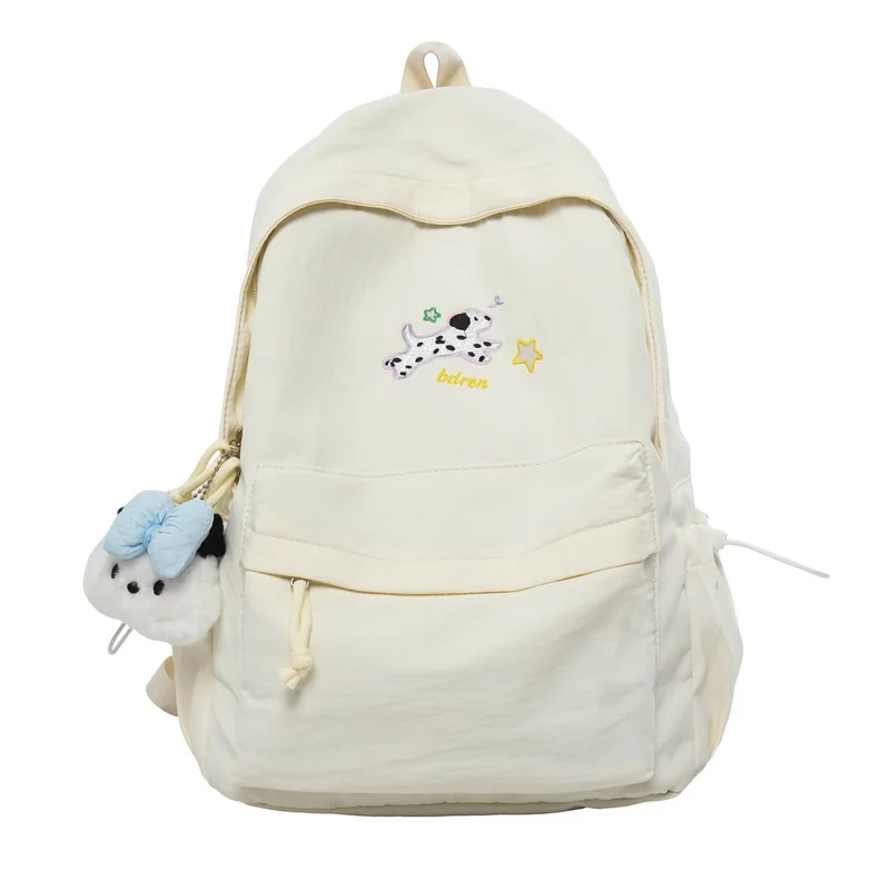 Stylischer Plüsch-Rucksack Skanto mit Charakter-Motiv