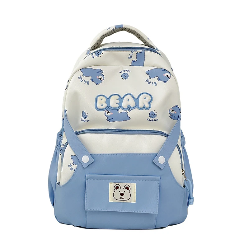 Verspielter Rucksack Skanto mit Cartoon-Charakter