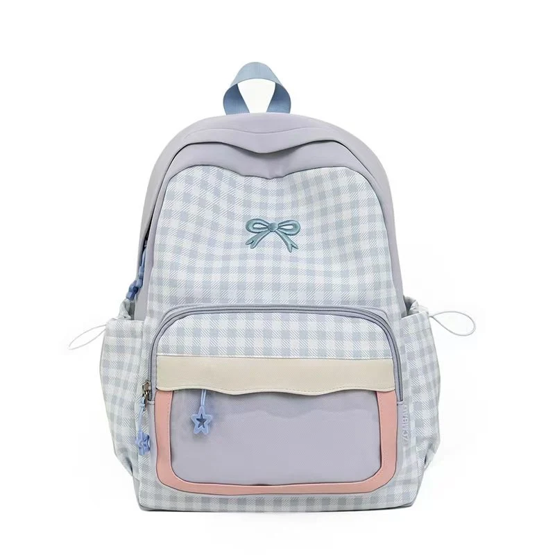 Multifunktionaler Rucksack Skanto mit Karomuster