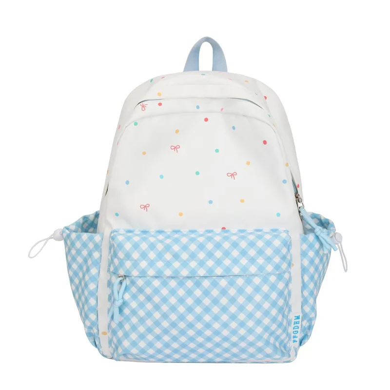 Niedlicher Rucksack im Polka-Dot-Design Skanto