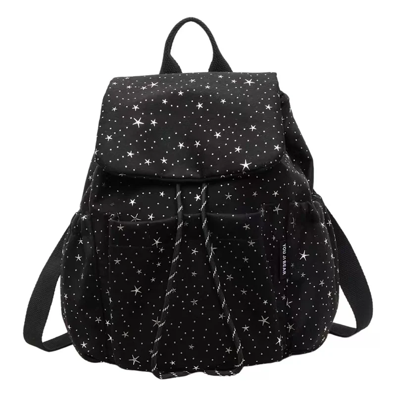 Lässiger Rucksack Skanto mit Sternenprint