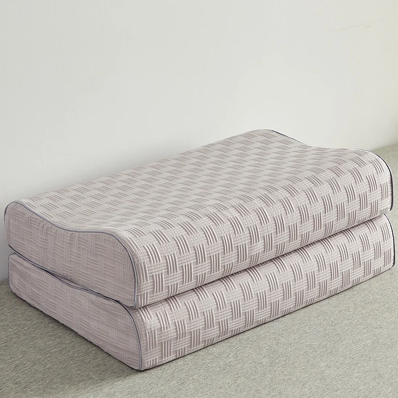 Orthopädisches Nackenstützkissen mit ergonomischer Form und belüftetem Bezug Skanto