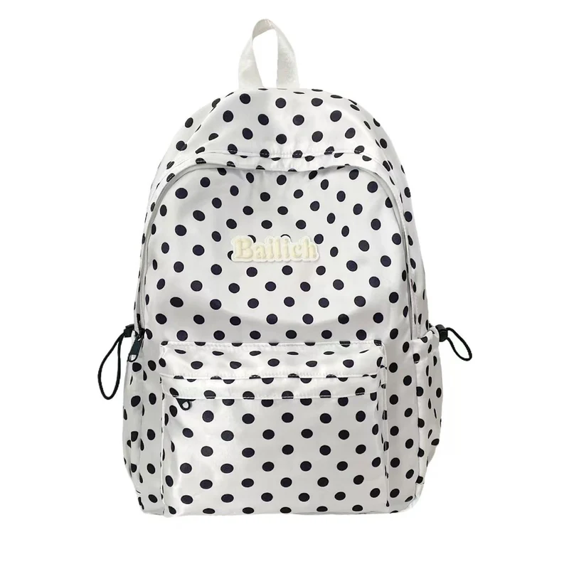 Lässiger Polka-Dot-Rucksack Skanto