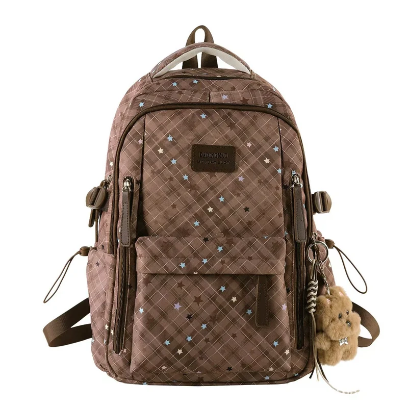 Rucksack mit Sternenmuster und mehreren Fächern Skanto