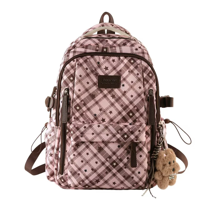 Rucksack mit Sternenmuster und mehreren Fächern Skanto