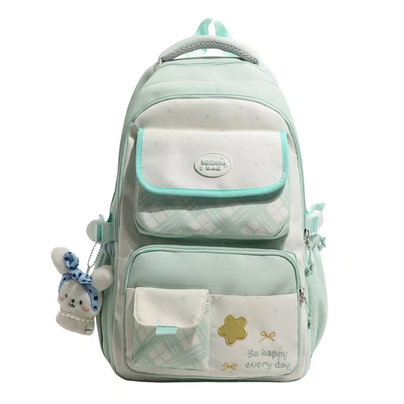 Plüsch-Charakter-Rucksack mit mehreren Fächern Skanto