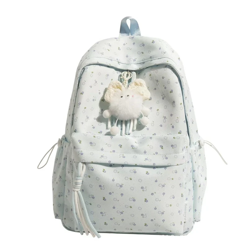 Niedlicher Rucksack mit Blumendruck Skanto