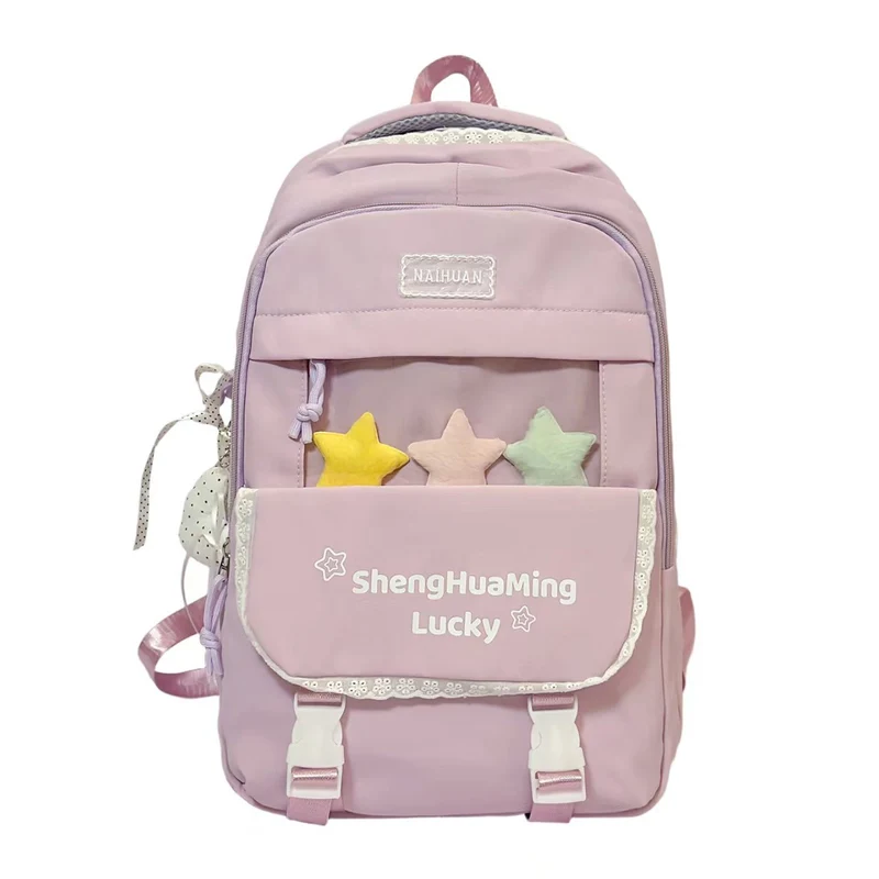 Stylischer Rucksack Skanto mit Sternenverzierung