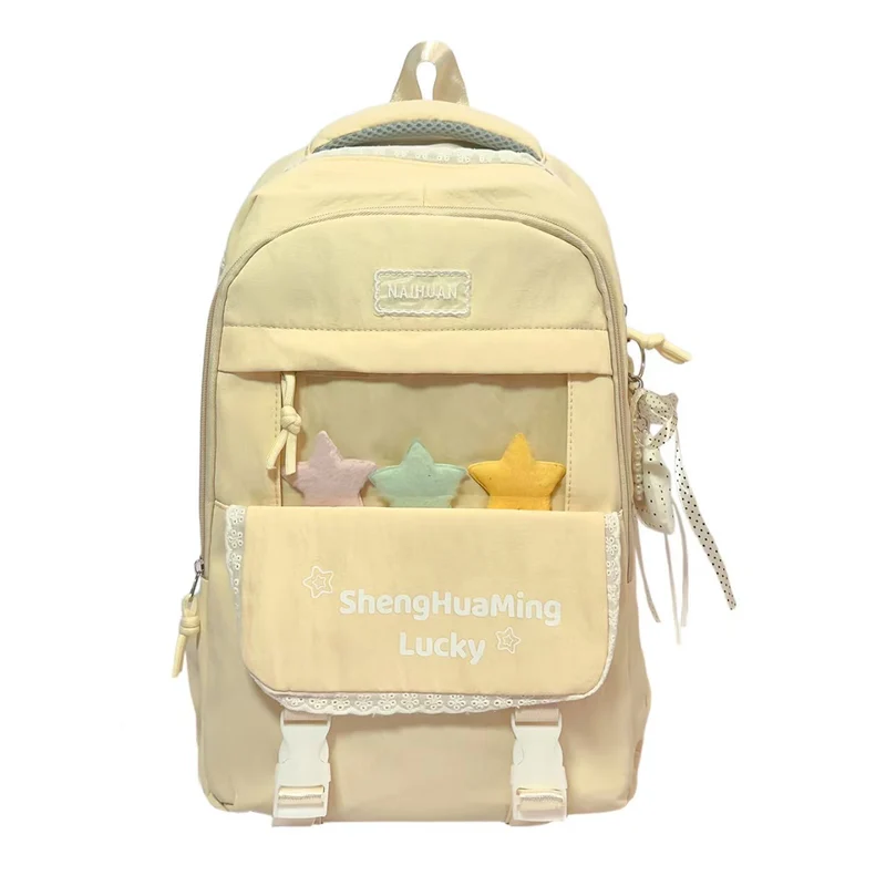 Stylischer Rucksack Skanto mit Sternenverzierung