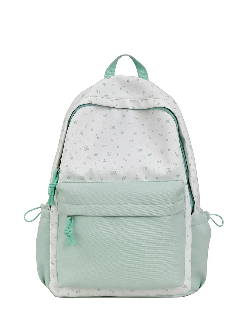 Alltagsrucksack mit Blumendruck Skanto