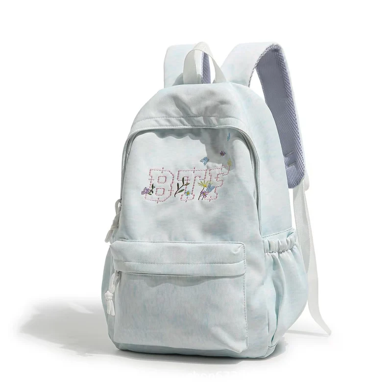Rucksack mit besticktem Blumenmuster Skanto