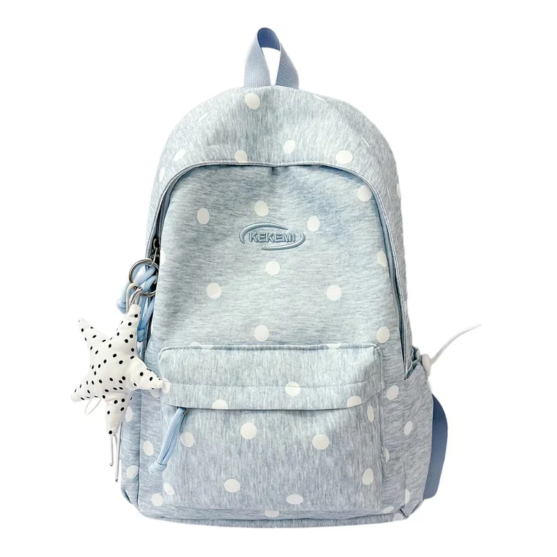 Leichter Polka-Dot-Rucksack Skanto