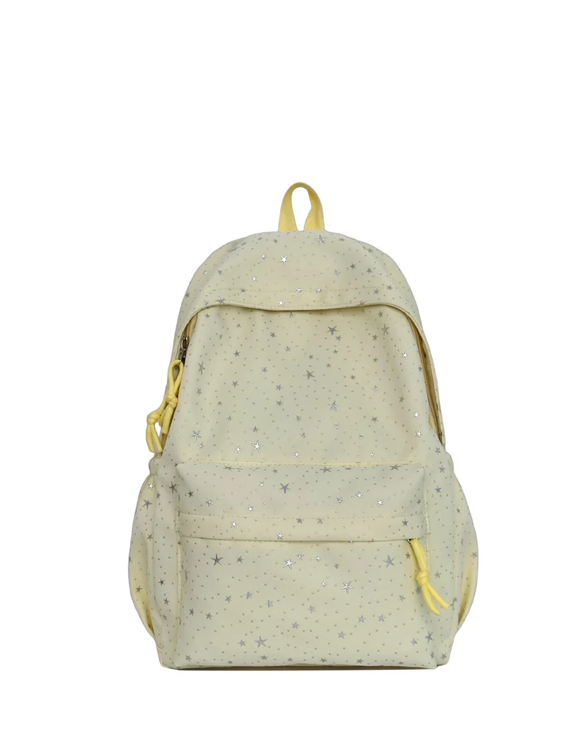 Moderner Rucksack mit glitzerndem Sternmotiv Skanto