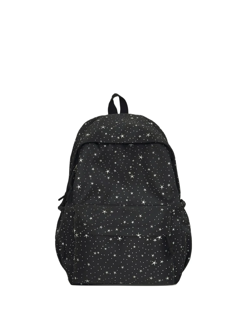 Moderner Rucksack mit glitzerndem Sternmotiv Skanto