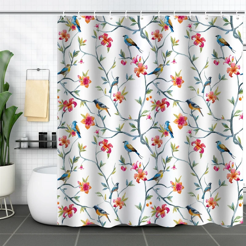 Duschvorhang Skanto mit Naturmotiv