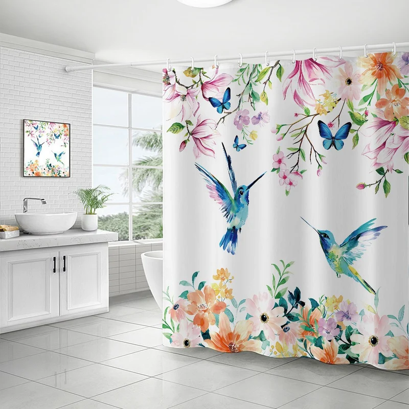 Duschvorhang Skanto mit Naturmotiv