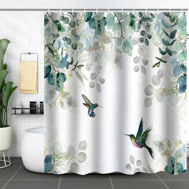 Duschvorhang Skanto mit Naturmotiv