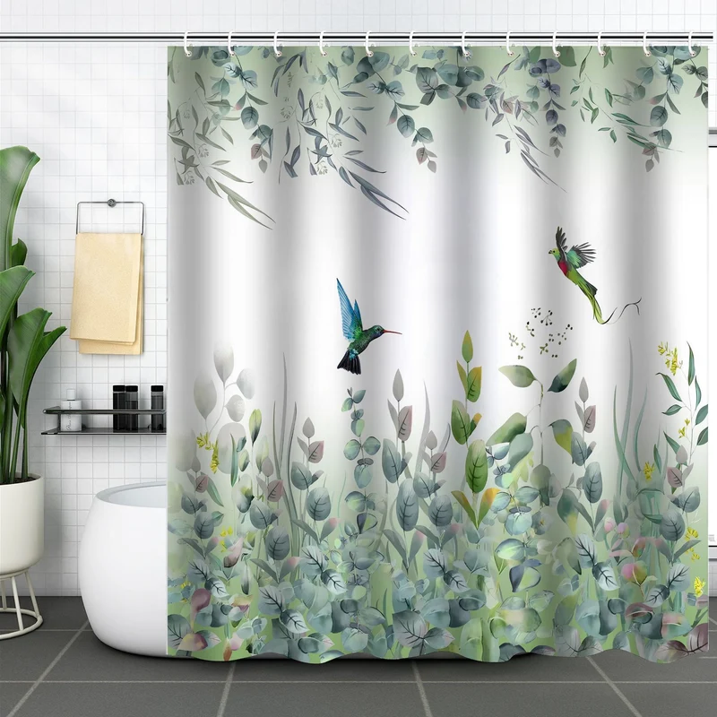 Duschvorhang Skanto mit Naturmotiv