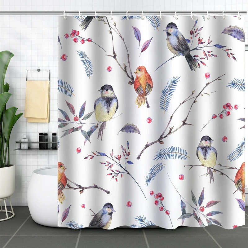 Duschvorhang Skanto mit Naturmotiv