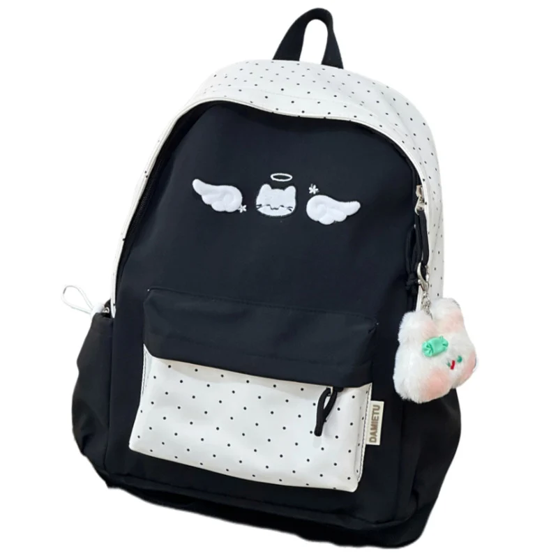 Niedlicher bestickter Charakter-Rucksack Skanto