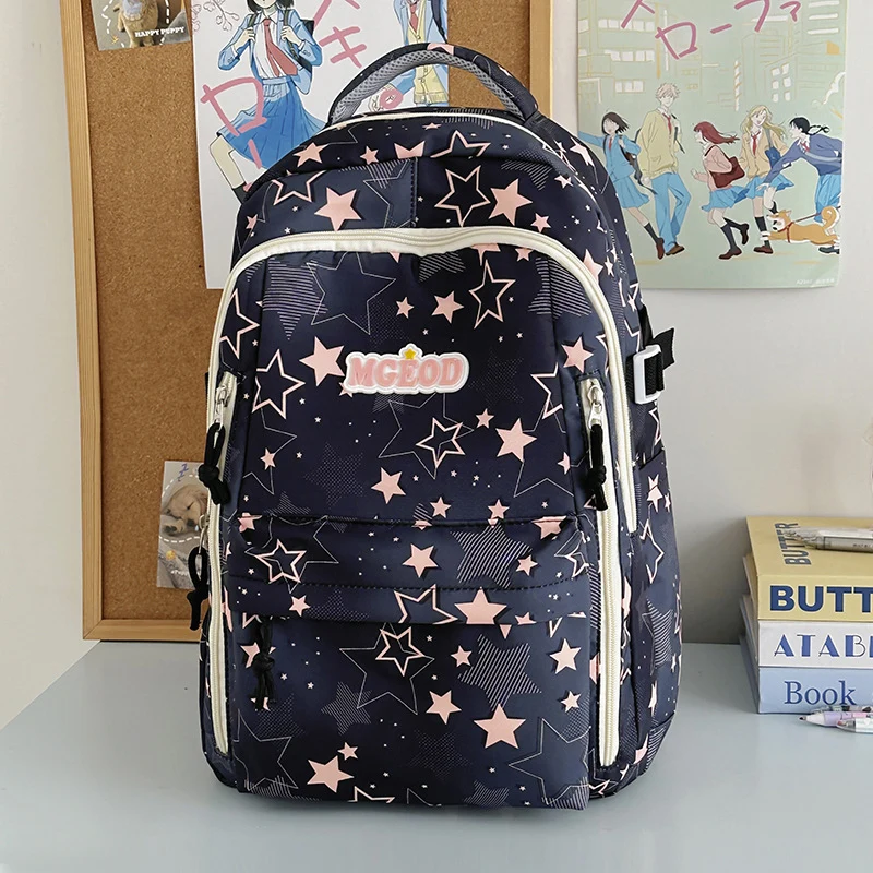 Multifunktionaler Rucksack mit Sternenprint Skanto