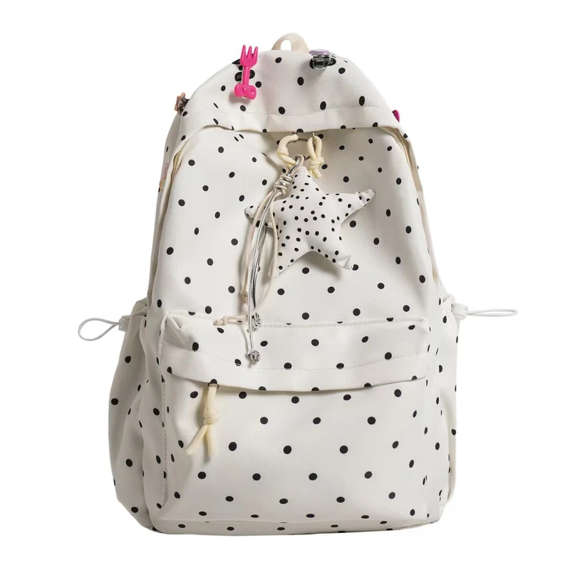 Verspielter Punkte-Rucksack Skanto