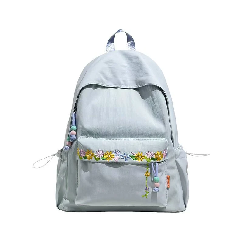 Bestickter Blumen-Tagesrucksack Skanto
