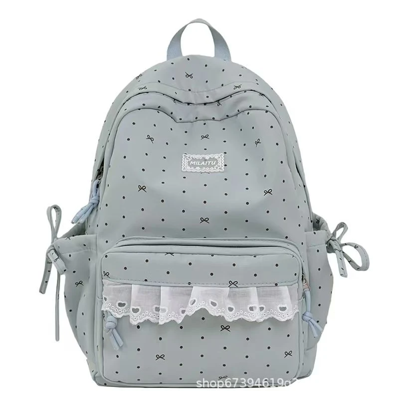 Dekorativer geraffter Rucksack Skanto