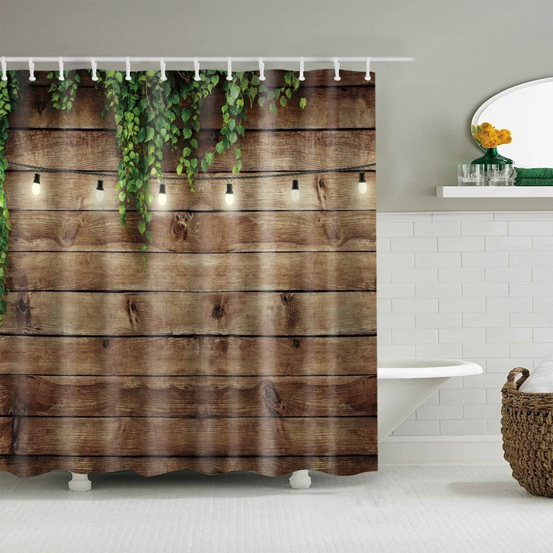 Duschvorhang Skanto mit Blumenmuster