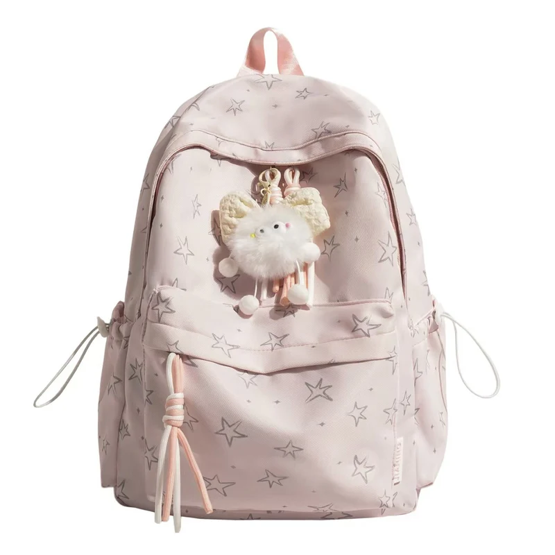 Plüschrucksack Skanto mit Sternenmuster