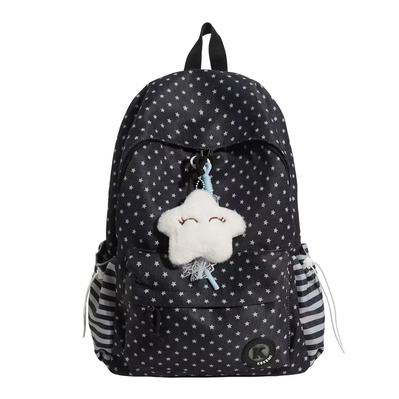 Plüschrucksack Skanto mit Sternenmuster