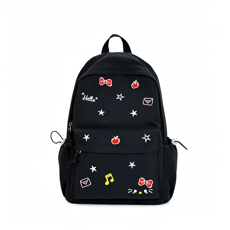 Verspielter Grafik-Rucksack Skanto