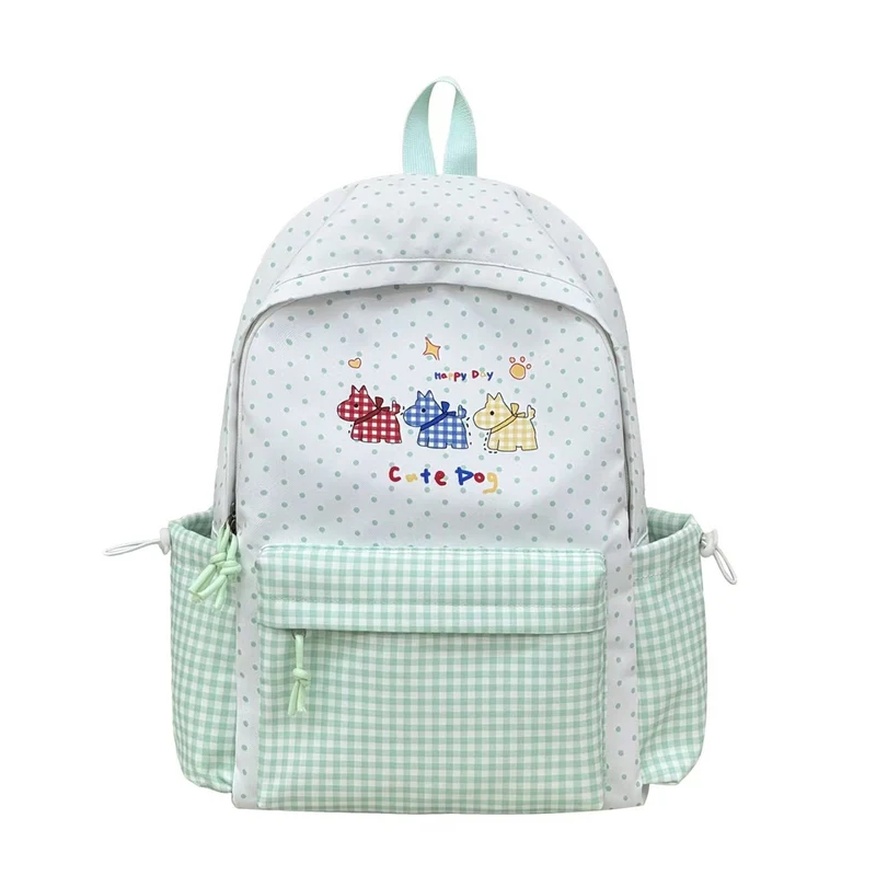 Verspielter Hunde-Illustrations-Rucksack Skanto