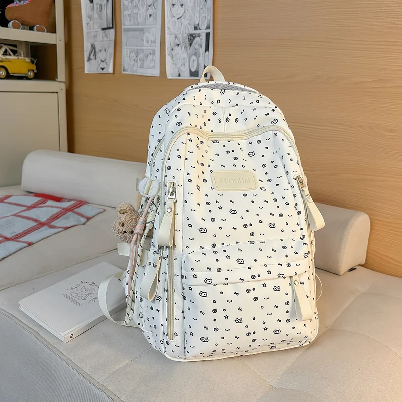 Süßer Rucksack mit Blumenmuster Skanto