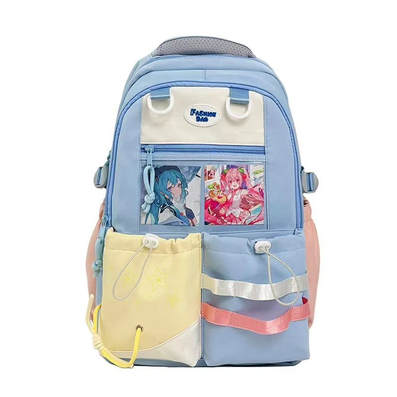 Multifunktionaler Rucksack Skanto mit grafischer Illustration