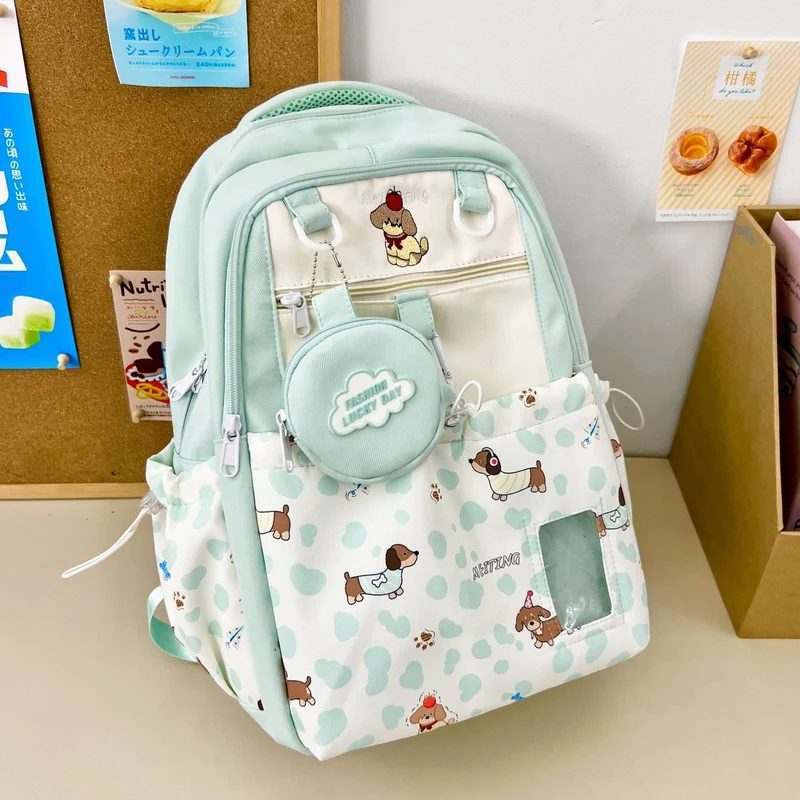 Niedlicher Rucksack Skanto mit Tiermuster