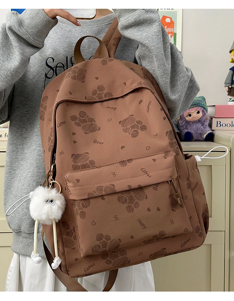 Niedlicher Rucksack Skanto mit Tierpfotenabdruck