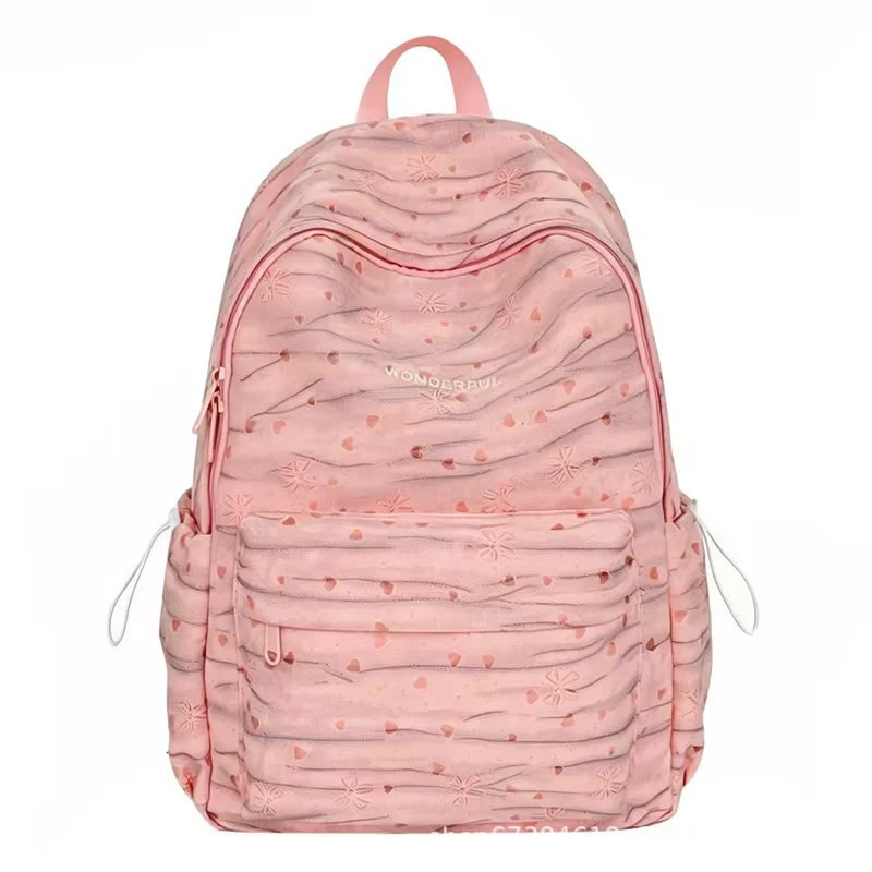 Strukturierter gemusterter Rucksack Skanto