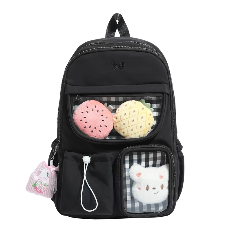 Rucksack Skanto mit transparenter Vordertasche