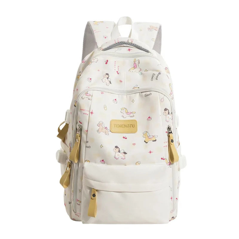 Verspielter Rucksack Skanto mit Cartoon-Motiv