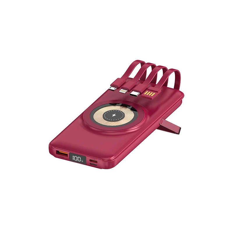 Tragbare Powerbank mit kabelloser Ladefunktion Skanto