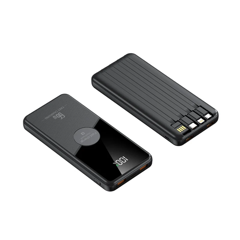 Powerbank mit intelligenter Ladeanzeige und mehreren Anschlüssen Skanto