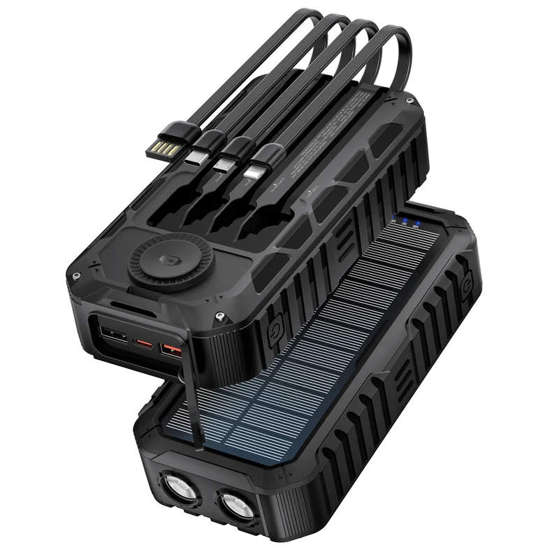 Tragbare Solar-Powerbank Skanto