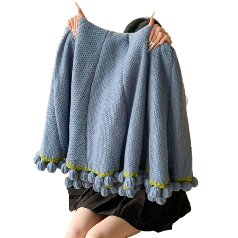 Strickpullover mit Blumendesign Skanto