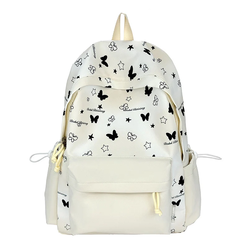 Rucksack Skanto mit Schmetterlingsmuster