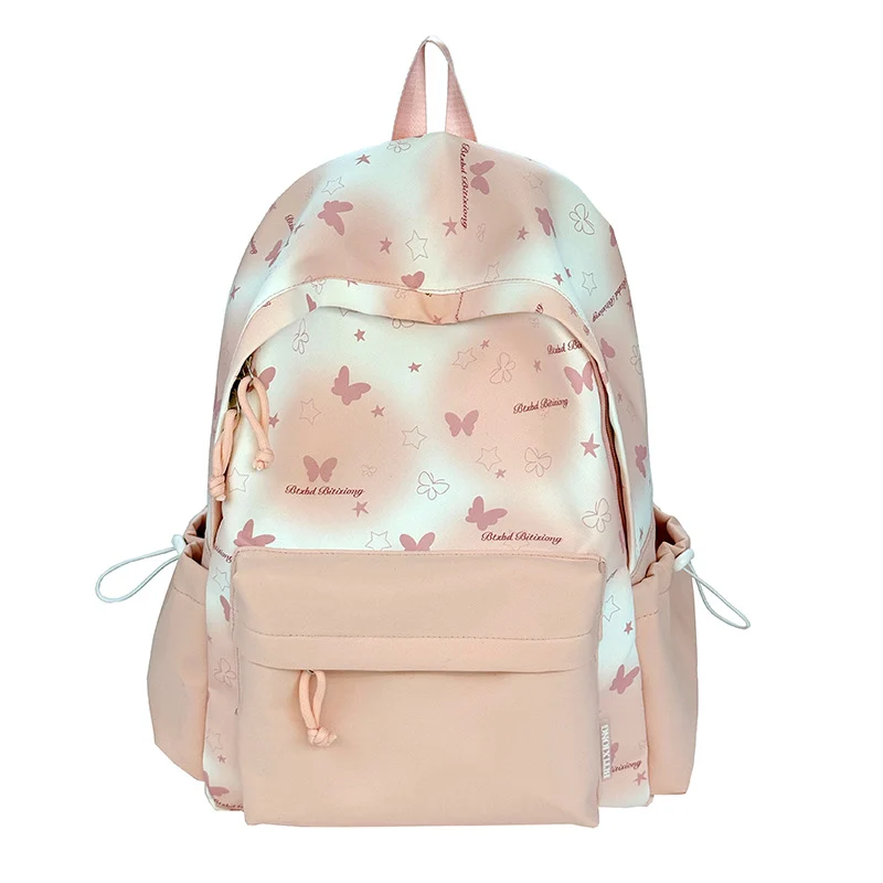 Rucksack Skanto mit Schmetterlingsmuster